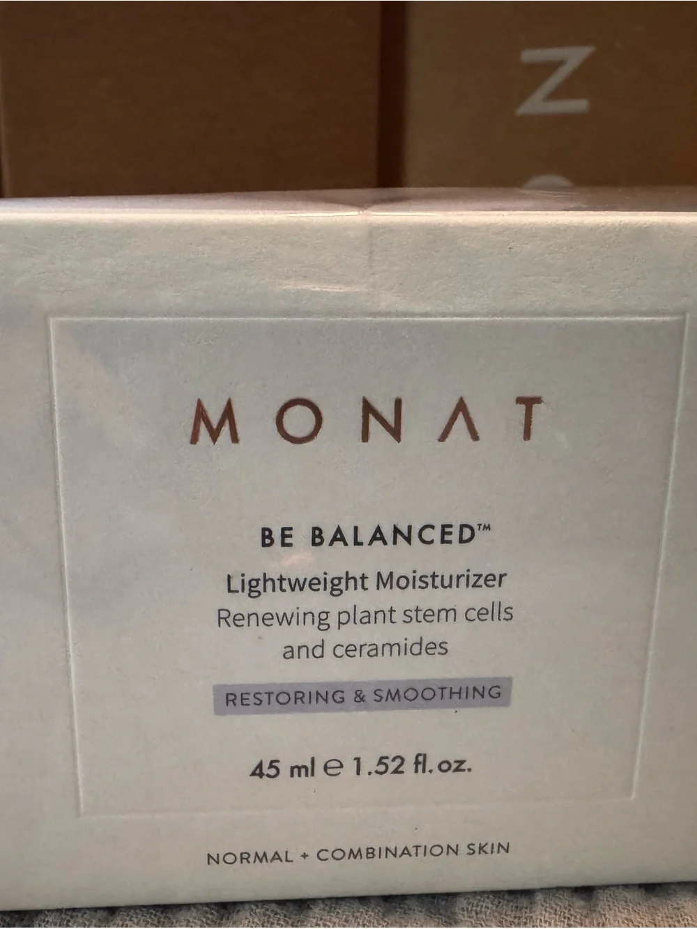 MONAT Be Balanced Hydrating lightweight moisturizer new sealed ceramides